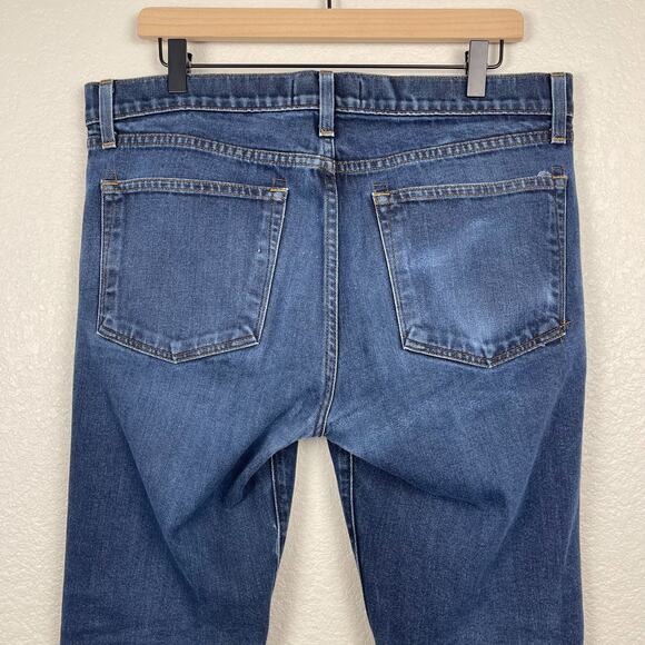 J Brand Mick Jeans Indigo 36 Straight Leg Denim Medium Wash Casual Capsule - Picture 9 of 16